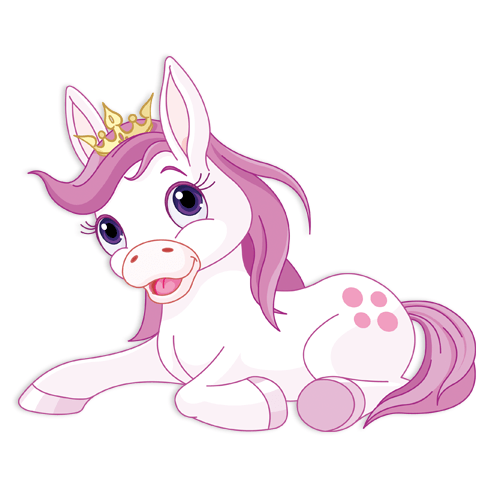 Stickers for Kids: Pink Donkey