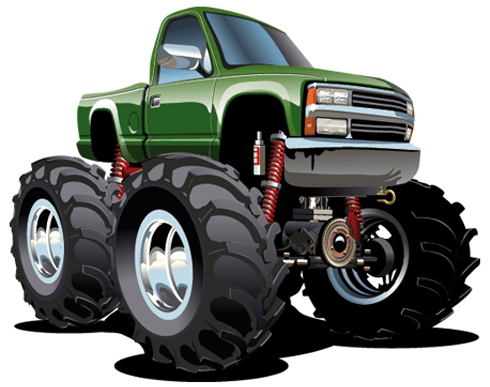 Stickers for Kids: Monster Truck 2