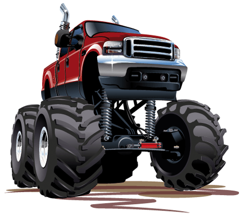 Stickers for Kids: Monster Truck 5