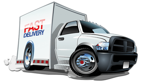 Stickers for Kids: Delivery van