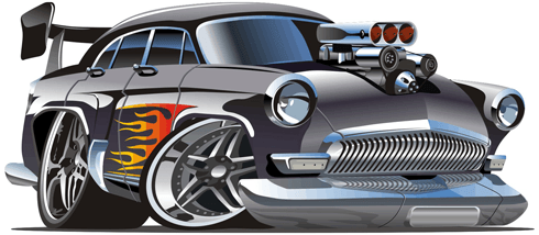 Stickers for Kids: Classic car 5