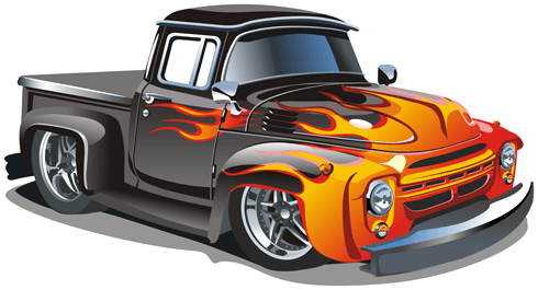 Stickers for Kids: Custom PickUp 2