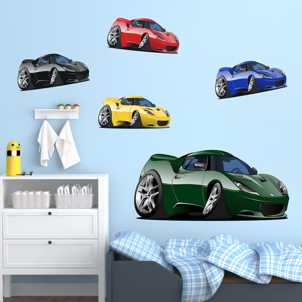 Stickers for Kids: Kit Sports Car