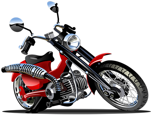 Stickers for Kids: Moto Harley 3