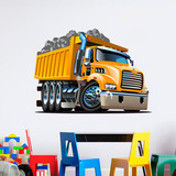 Stickers for Kids: Loaded construction truck 4