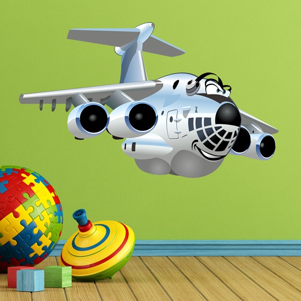 Stickers for Kids: Heavy Transport Aircraft
