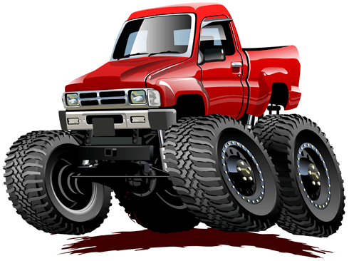 Stickers for Kids: Monster Truck 26