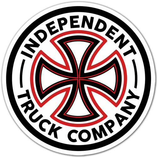 Car & Motorbike Stickers: Independent Truk Company Classic