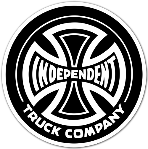 Car & Motorbike Stickers: Independent Truck Company black