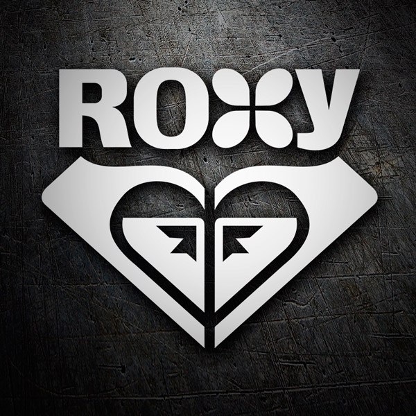 Sticker Roxy with logo MuralDecal