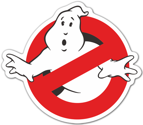 Car & Motorbike Stickers: Ghostbusters