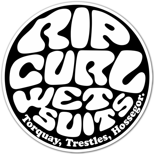 Sticker Surf Skate Rip Curl Wet Suits 1 | MuralDecal.com