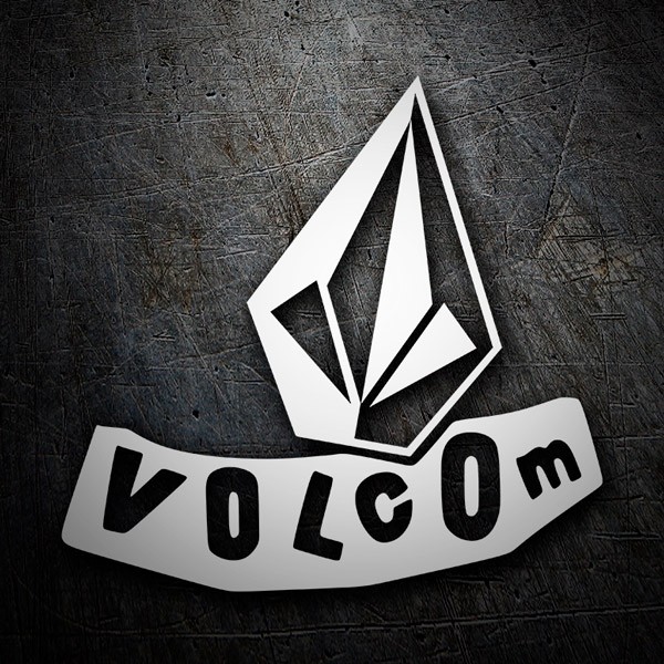 Car & Motorbike Stickers: Volcom abstract