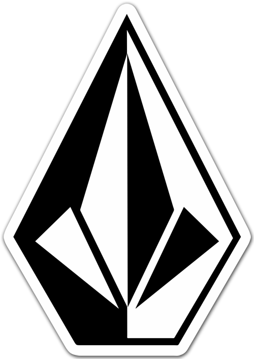 Car and Motorbike Stickers: Volcom 3