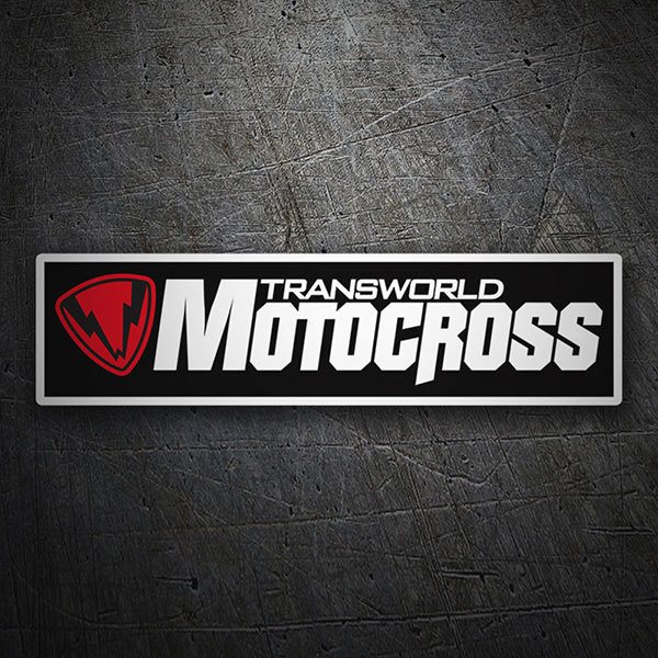 Car & Motorbike Stickers: Transworld Motocross