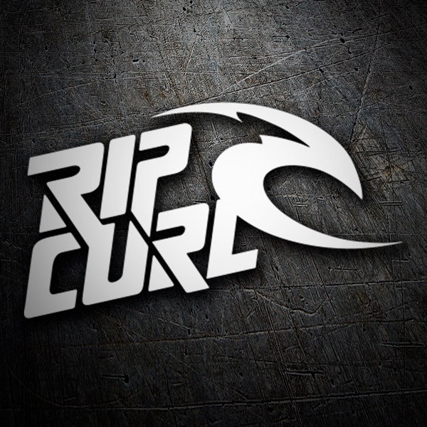 Car & Motorbike Stickers: Rip Curl logo