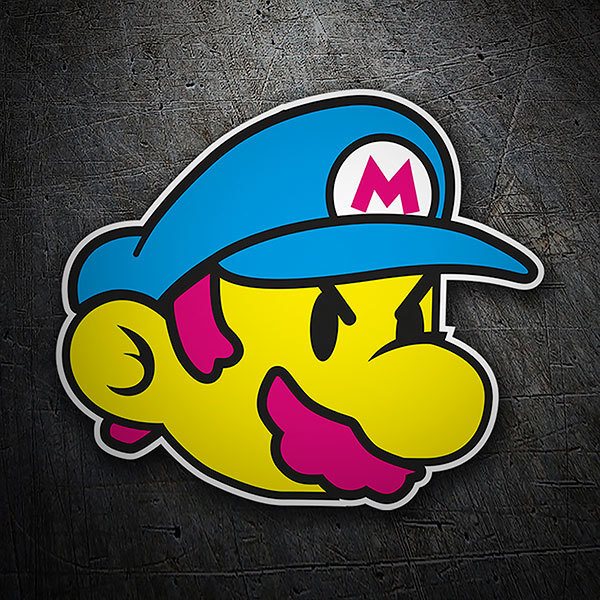 Car & Motorbike Stickers: Mario Bros Classic