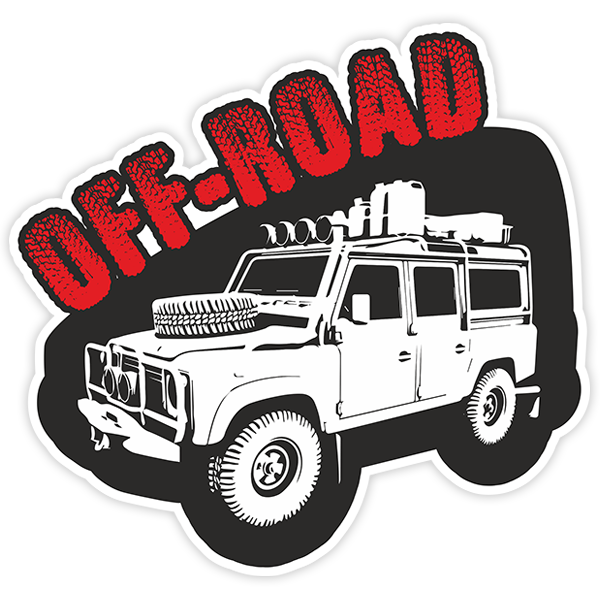 Car & Motorbike Stickers: Off-Road