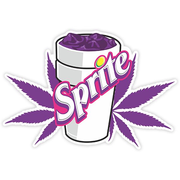 Car & Motorbike Stickers: Sprite Marihuana