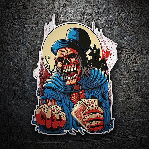 Car & Motorbike Stickers: The game of death