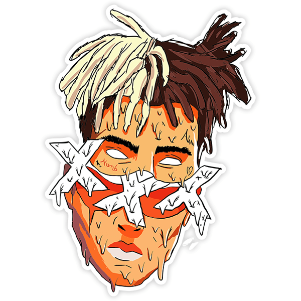 Car & Motorbike Stickers: XXXTentacion