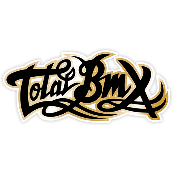 Car & Motorbike Stickers: Total BMX