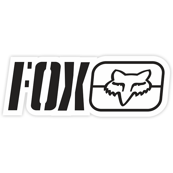 Car & Motorbike Stickers: Fox Racing 2.0