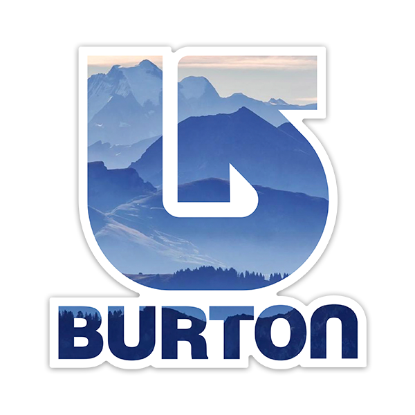 Car & Motorbike Stickers: Burton Mountains
