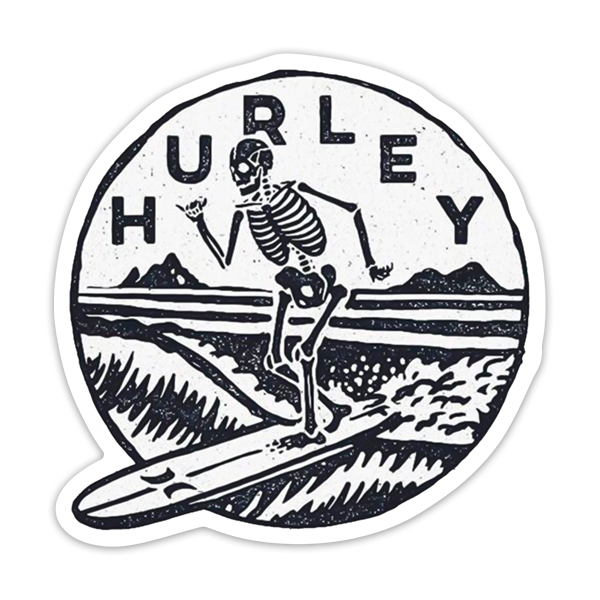 Car & Motorbike Stickers: Surf Hurley