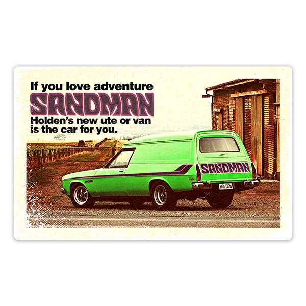 Car & Motorbike Stickers: Surf Sandman