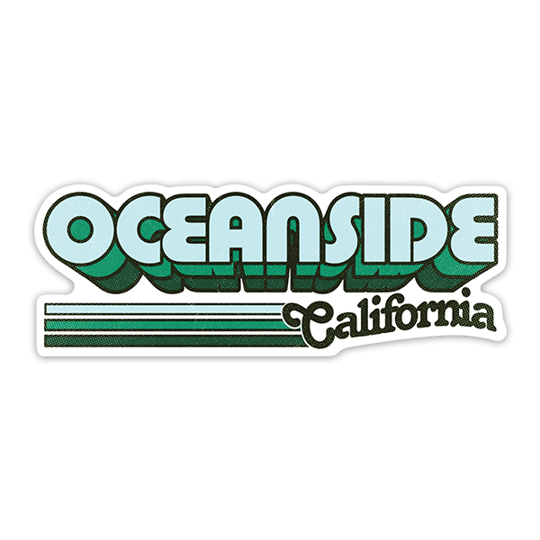 Car & Motorbike Stickers: Oceanside California