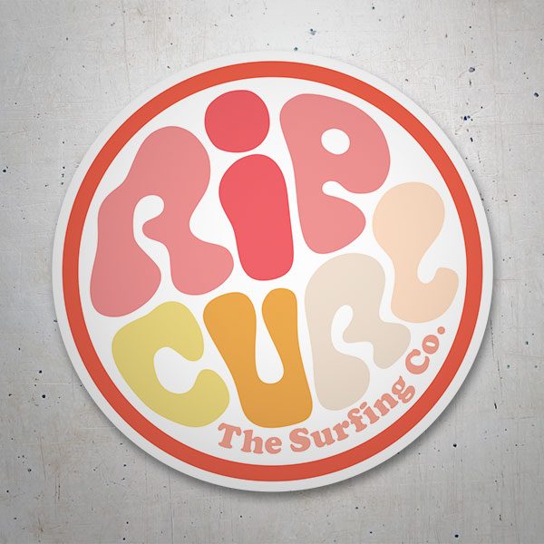 Car & Motorbike Stickers: Rip Curl The Surfing Co