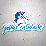 Car & Motorbike Stickers: Galicia Calidade Colour 3