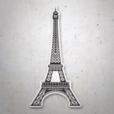 Car & Motorbike Stickers: Eiffel Tower in Paris 3