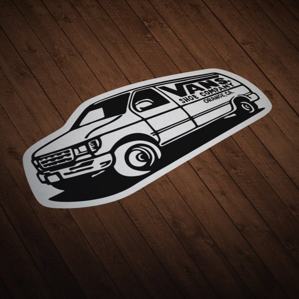 Car & Motorbike Stickers: Vans Van