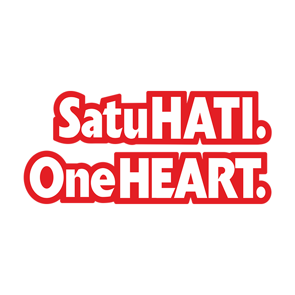 Car & Motorbike Stickers: Satu Hati One Heart