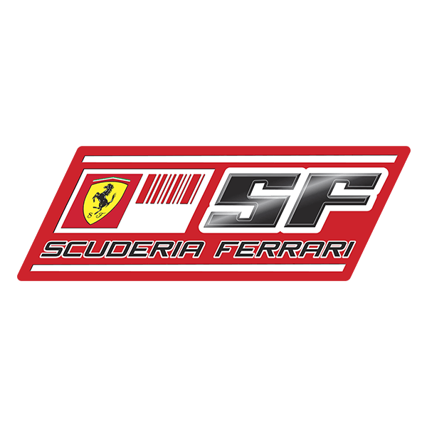 Car & Motorbike Stickers: Scuderia Ferrari