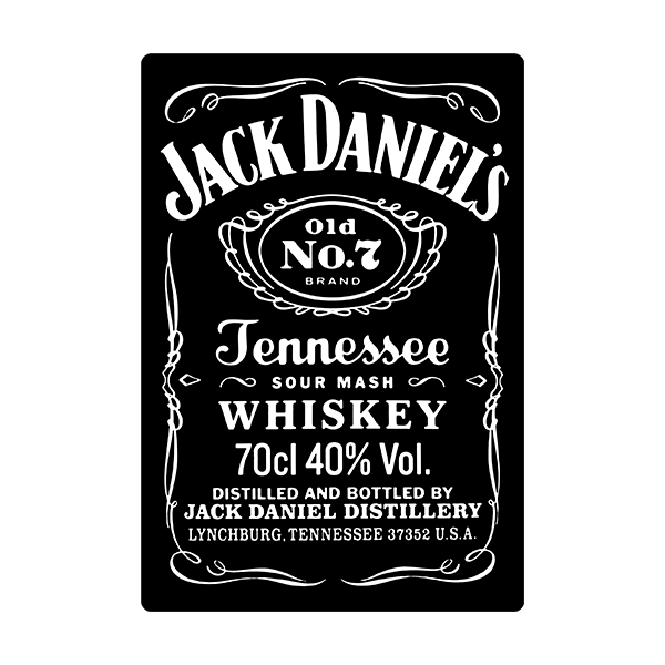 Car & Motorbike Stickers: Jack Daniel´s Tennesse