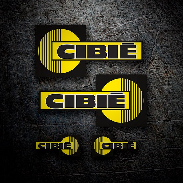Car & Motorbike Stickers: Set 4X Cibié