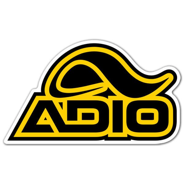 Car & Motorbike Stickers: Adio Footwear