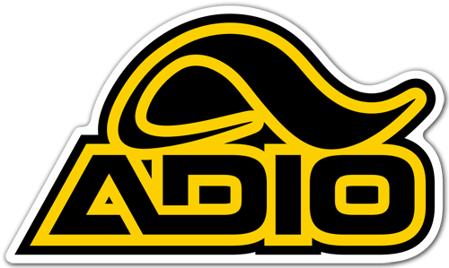 Car & Motorbike Stickers: Adio Footwear