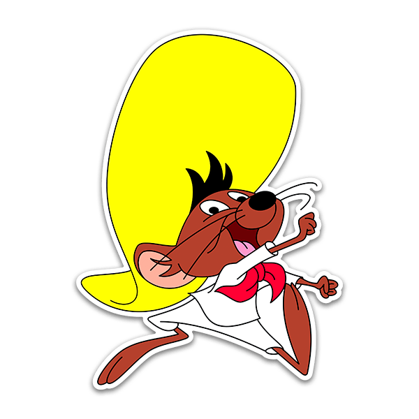 Car & Motorbike Stickers: Speedy Gonzales