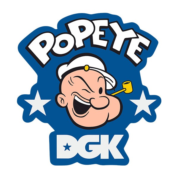 Car & Motorbike Stickers: Popeye DGK