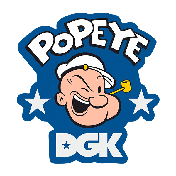 Car & Motorbike Stickers: Popeye DGK