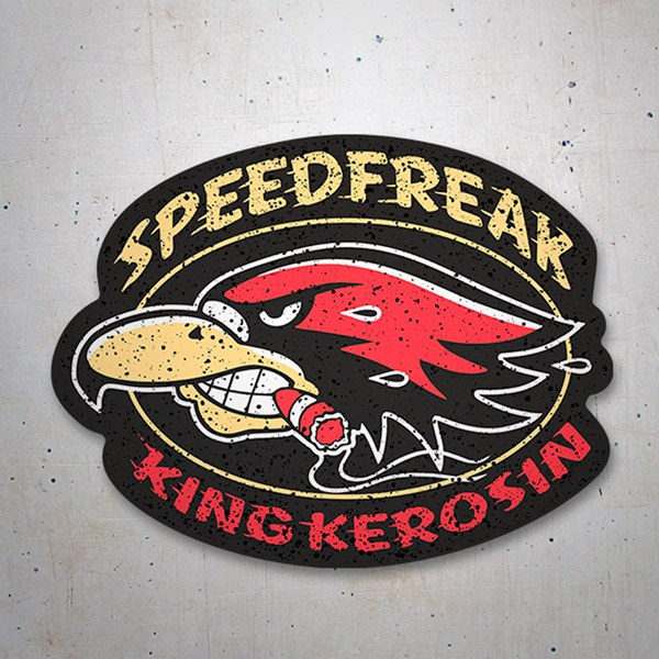 Sticker Speedfreak King Kerosin