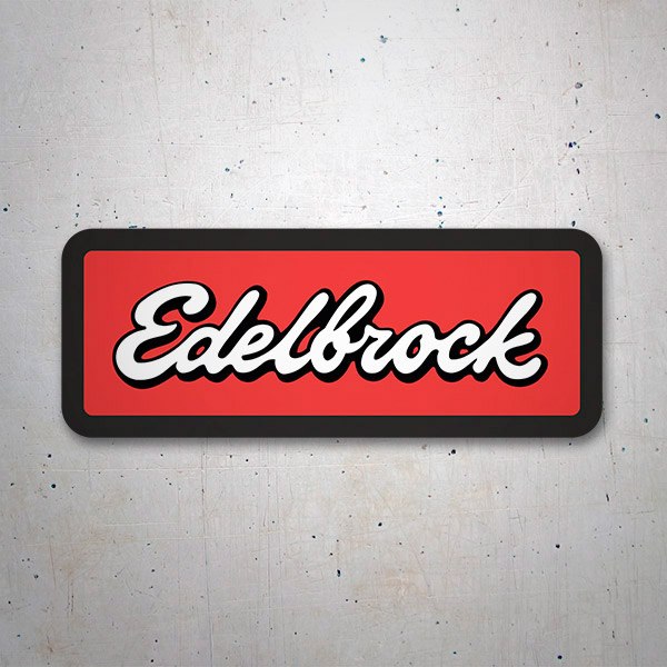 Car & Motorbike Stickers: Edelbrock