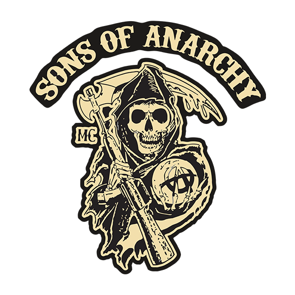 Car & Motorbike Stickers: Sons Of Anarchy