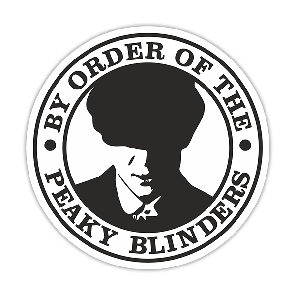 Car & Motorbike Stickers: Tommy Shelby, Peaky Blinders