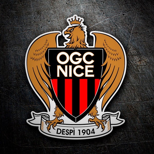 Car & Motorbike Stickers: OGC Nice