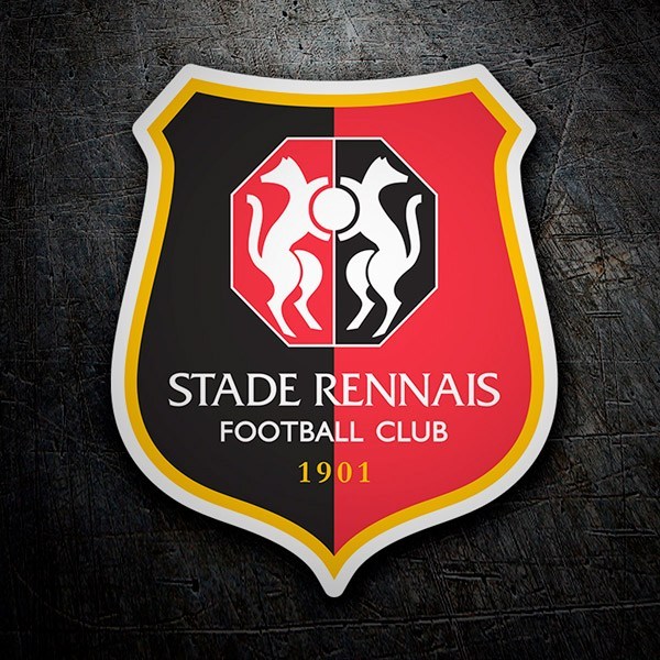 Car & Motorbike Stickers: Stade Rennais 1901